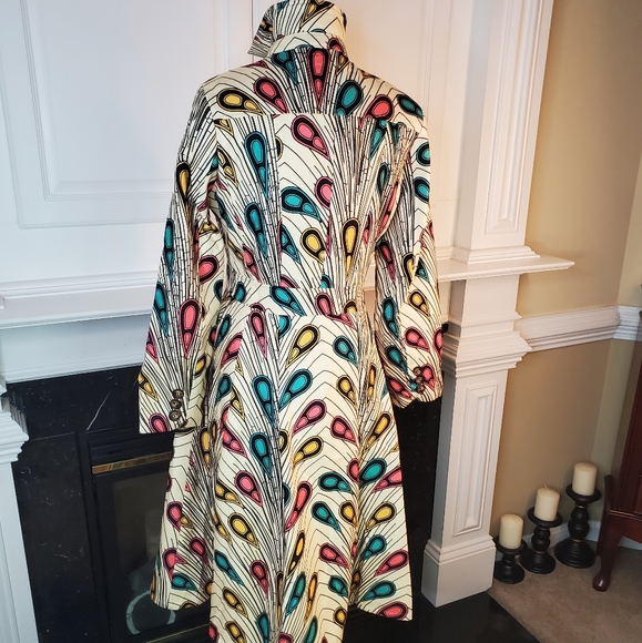 AFRICAN PRINT COAT - Picture 7 of 10